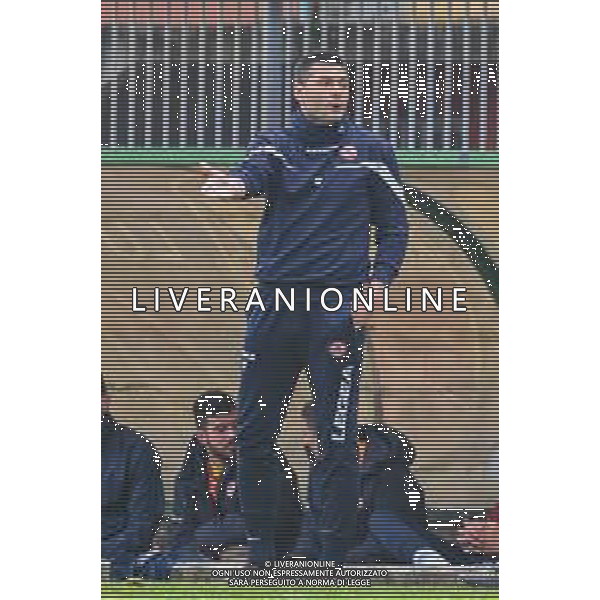 Fagiolinia/LMedia - Lucchese vs Livorno - Campionato di Calcio Serie C - Lega Pro 2020/2021 11 aprile 2021 - Stadio Porta Elisa, Lucca, Italia Nella foto: Marco Amelia allenatore (Livorno) @Fagiolinia/LMedia AG ALDO LIVERANI SAS