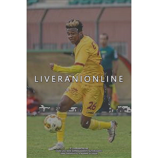 Fagiolinia/LMedia - Lucchese vs Livorno - Campionato di Calcio Serie C - Lega Pro 2020/2021 11 aprile 2021 - Stadio Porta Elisa, Lucca, Italia Nella foto: Jean Lambert Evan\'s (Livorno) @Fagiolinia/LMedia AG ALDO LIVERANI SAS