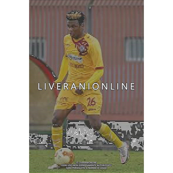 Fagiolinia/LMedia - Lucchese vs Livorno - Campionato di Calcio Serie C - Lega Pro 2020/2021 11 aprile 2021 - Stadio Porta Elisa, Lucca, Italia Nella foto: Jean Lambert Evan\'s (Livorno) @Fagiolinia/LMedia AG ALDO LIVERANI SAS