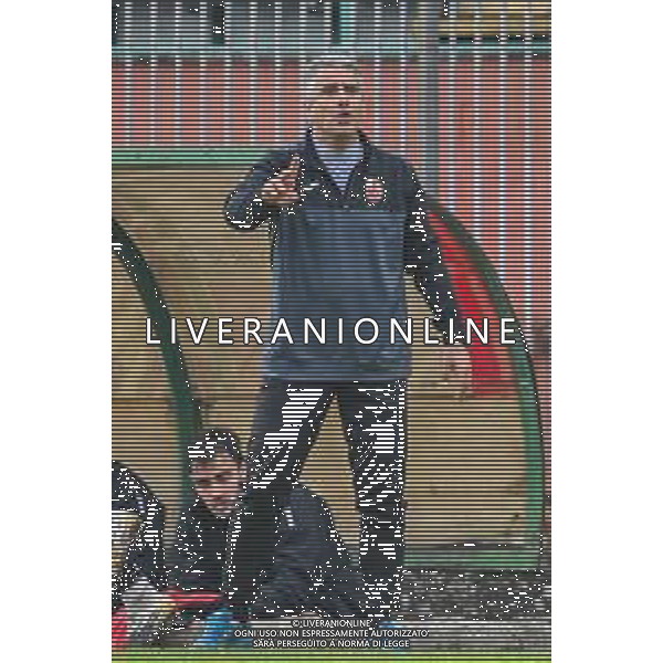 Fagiolinia/LMedia - Lucchese vs Livorno - Campionato di Calcio Serie C - Lega Pro 2020/2021 11 aprile 2021 - Stadio Porta Elisa, Lucca, Italia Nella foto: Giovanni Lopez allenatore (Lucchese) @Fagiolinia/LMedia AG ALDO LIVERANI SAS