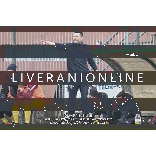 Fagiolinia/LMedia - Lucchese vs Livorno - Campionato di Calcio Serie C - Lega Pro 2020/2021 11 aprile 2021 - Stadio Porta Elisa, Lucca, Italia Nella foto: Marco Amelia allenatore (Livorno) @Fagiolinia/LMedia AG ALDO LIVERANI SAS