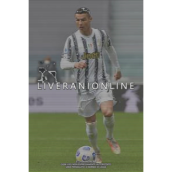©Alessandro Falzone/Agenzia Aldo Liverani Torino 11.04.2021 Stadio Allianz Stadium Juventus vs Genoa Serie A Tim 2020-2021 Nella foto : CRISTIANO RONALDO