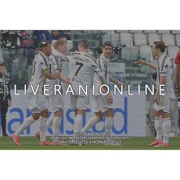 ©Alessandro Falzone/Agenzia Aldo Liverani Torino 11.04.2021 Stadio Allianz Stadium Juventus vs Genoa Serie A Tim 2020-2021 Nella foto : ESULTANZA GOL DI DEJAN KULUSEVSKI
