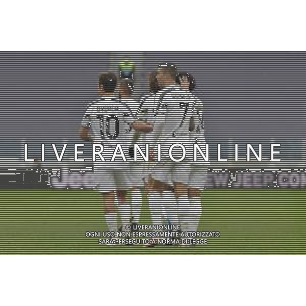 ©Alessandro Falzone/Agenzia Aldo Liverani Torino 11.04.2021 Stadio Allianz Stadium Juventus vs Genoa Serie A Tim 2020-2021 Nella foto : ESULTANZA GOL DI WESTON MCKENNIE
