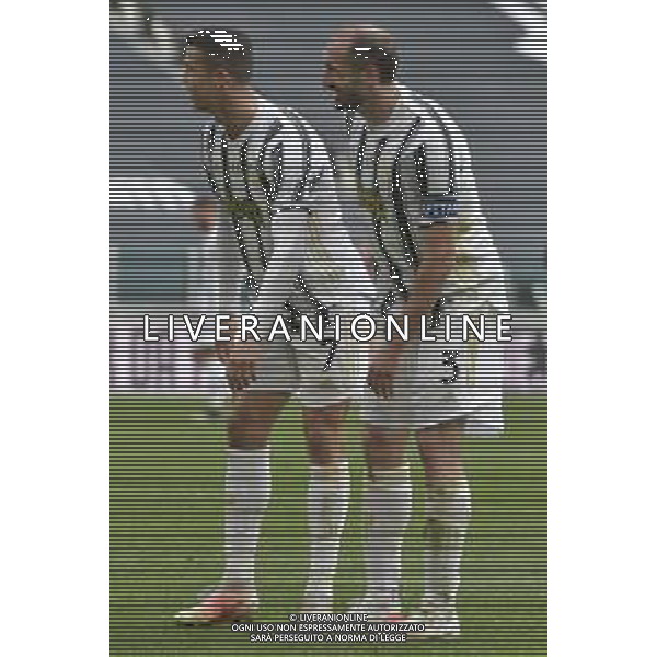 ©Alessandro Falzone/Agenzia Aldo Liverani Torino 11.04.2021 Stadio Allianz Stadium Juventus vs Genoa Serie A Tim 2020-2021 Nella foto : CRISTIANO RONALDO-GIORGIO CHIELLINI