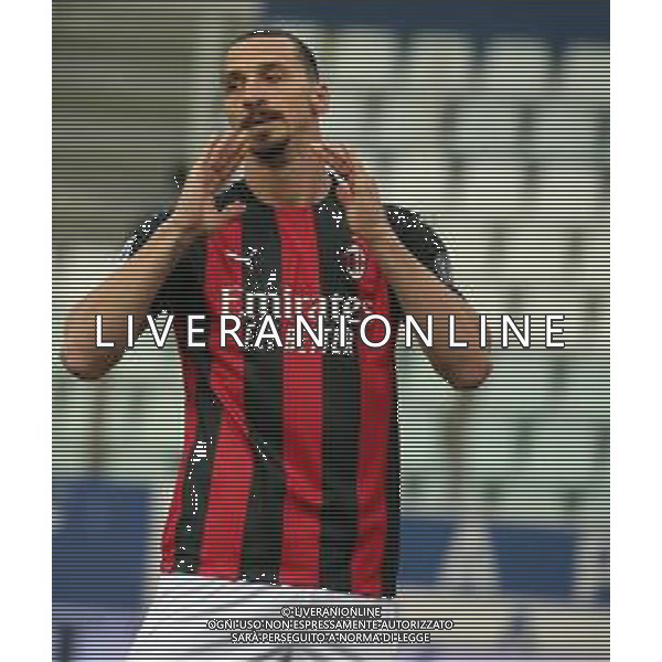 PARMA - MILAN CAMPIONATO CALCIO SERIE A TIM 10.04.2021 NELLA FOTO ZLATAN IBRAHIMOVIC ©SANTANDREA / AGENZIA ALDO LIVERANI SAS