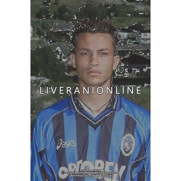 PRIMI PIANI ATALANTA CALCIO 2001/2002 NELLA FOTO INACIO JOELSON JOSE FOTOSERVIZIO ALDO LIVERANI