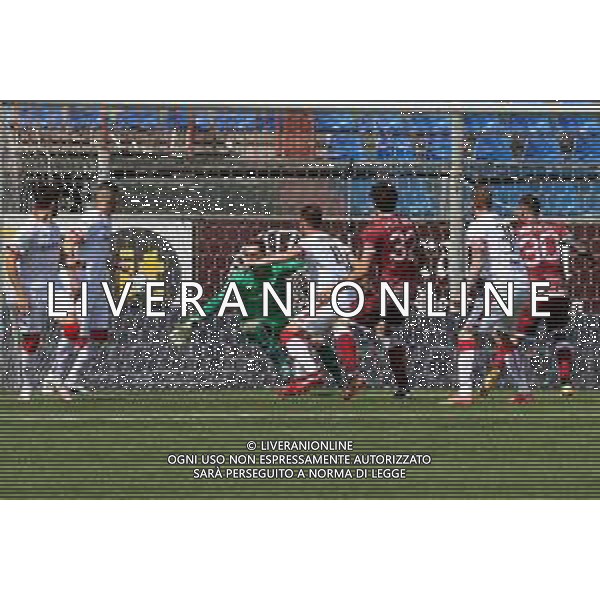 REGGINA - VICENZA CAMPIONATO CALCIO SERIE BKT 11.04.2021 NELLA FOTO L\'AUTOGOL DI NAHUEL VALENTINI (VICENZA) ©GAREFFA / AGENZIA ALDO LIVERANI SAS