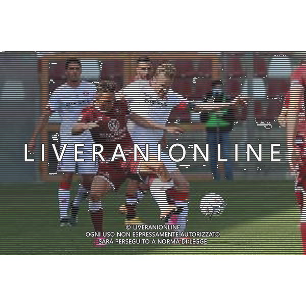REGGINA - VICENZA CAMPIONATO CALCIO SERIE BKT 11.04.2021 NELLA FOTO SIMONE EDERA (REGGINA) E LUCA RIGONI (VICENZA) ©GAREFFA / AGENZIA ALDO LIVERANI SAS