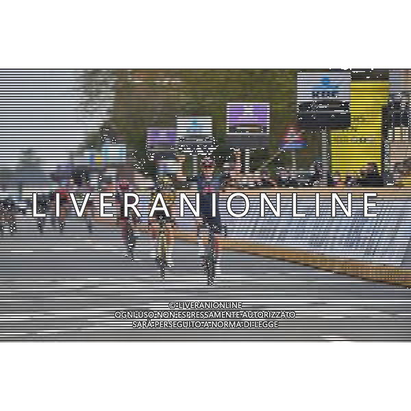 14-04-2021 Brabantse Pijl; 2021, Ineos Grenadiers; 2021, Jumbo - Visma; Pidcock, Thomas; Van Aert, Wout; Overijse; ©SIROTTI / AGENZIA ALDO LIVERANI SAS