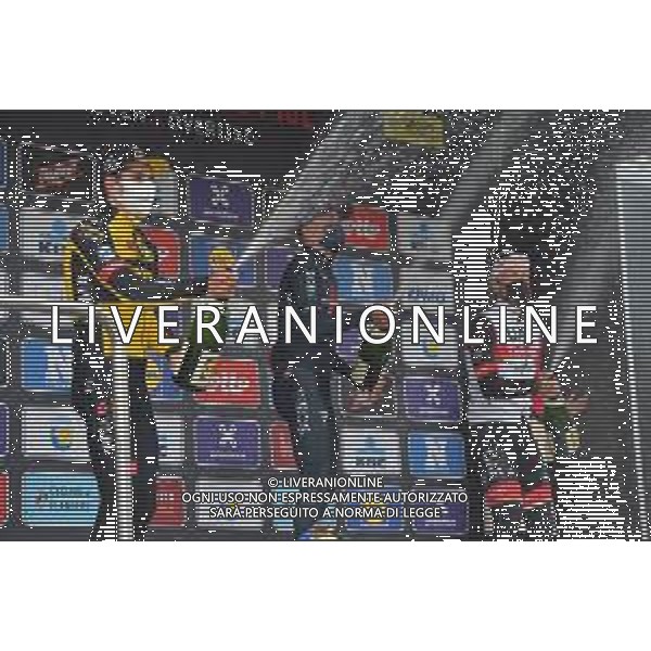 14-04-2021 Brabantse Pijl; 2021, Ineos Grenadiers; 2021, Jumbo - Visma; 2021, Uae - Emirates; Pidcock, Thomas; Van Aert, Wout; Trentin, Matteo; Overijse; ©SIROTTI / AGENZIA ALDO LIVERANI SAS