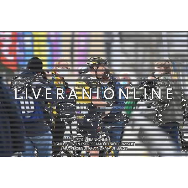 14-04-2021 Brabantse Pijl; 2021, Jumbo - Visma; Van Aert, Wout; Moglie Van Aert, Wout; Overijse; ©SIROTTI / AGENZIA ALDO LIVERANI SAS