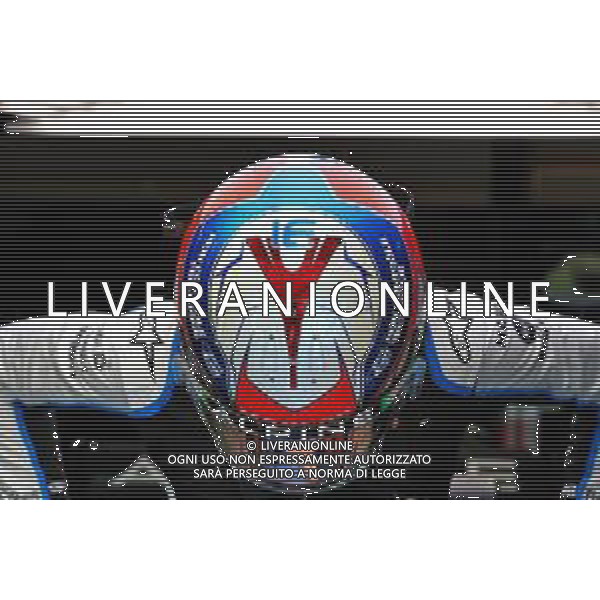 Esteban Ocon (FRA) Alpine F1 Team A521. 15.04.2021. Formula 1 World Championship, Rd 2, Emilia Romagna Grand Prix, Imola, Italy, Preparation Day. - www.xpbimages.com, EMail: requests@xpbimages.com © Copyright: Moy / XPB Images / AGENZIA ALDO LIVERANI SAS - ITALY ONLY EDITORIAL USE ONLY