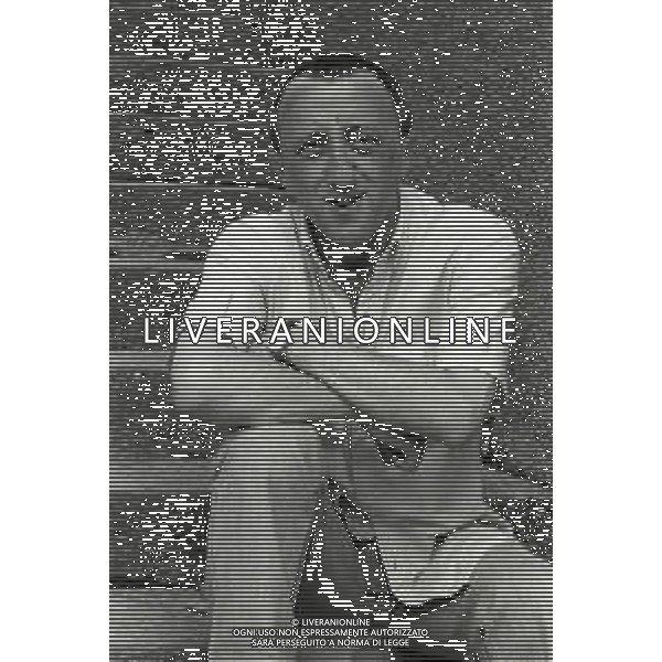 RETROSPETTIVA CARLO DELLE PIANE ATTORE NELLA FOTO CARLO DELLE PIANE A PORRETTA TERME NEL FILM“UNA GITA SCOLASTICA“ NELL\'ANNO 1983 AG ALDO LIVERANI SAS