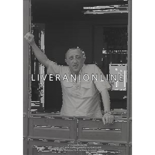 RETROSPETTIVA CARLO DELLE PIANE ATTORE NELLA FOTO CARLO DELLE PIANE A PORRETTA TERME NEL FILM“UNA GITA SCOLASTICA“ NELL\'ANNO 1983 AG ALDO LIVERANI SAS