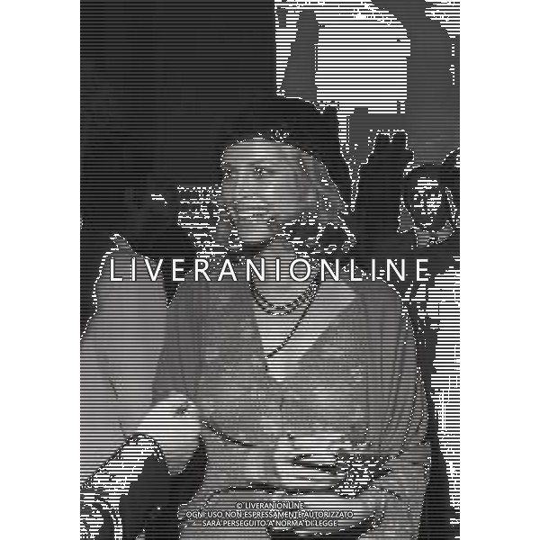 RETROSPETTIVA SYDNE ROME ATTRICE NELLA FOTO SYDNE ROME A SANREMO NELL\'ANNO 1974 AG ALDO LIVERANI SAS