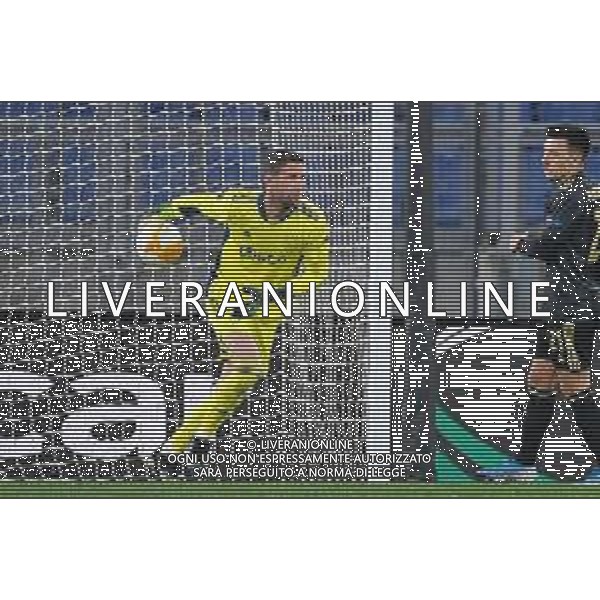 Corradettia/LMedia - AS Roma vs AFC Ajax - football Europa League match 2020/2021 15 April 2021 - Stadio Olimpico, rome, Italy Photo showing: Maarten Stekelenburg of AFC Ajax seen in action @Corradettia/LMedia/ AGENZIA ALDO LIVERANI SAS