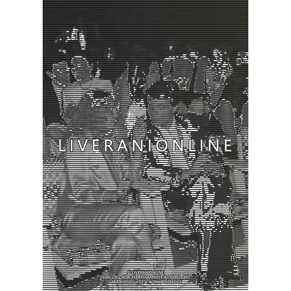 RETROSPETTIVA SYDNE ROME ATTRICE NELLA FOTO SYDNE ROME CON MASSIMO RANIERI A BOLOGNA NELL\'ANNO 1979 AG ALDO LIVERANI SAS