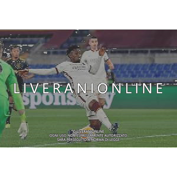 Corradettia/LMedia - AS Roma vs AFC Ajax - football Europa League match 2020/2021 15 April 2021 - Stadio Olimpico, rome, Italy Photo showing: Amadou Diawara of AS Roma seen in action @Corradettia/LMedia/ AGENZIA ALDO LIVERANI SAS