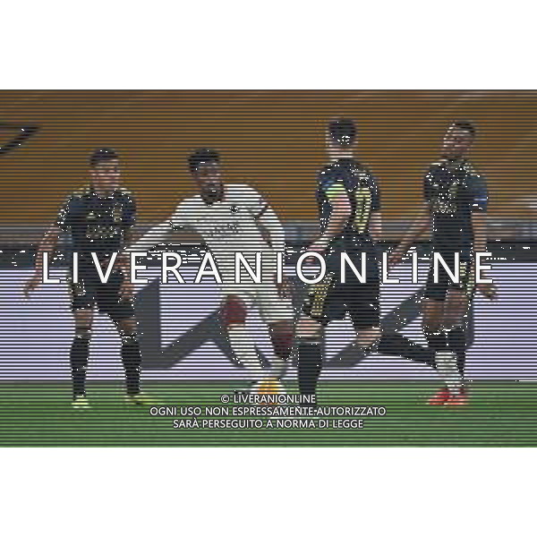 Corradettia/LMedia - AS Roma vs AFC Ajax - football Europa League match 2020/2021 15 April 2021 - Stadio Olimpico, rome, Italy Photo showing: Amadou Diawara of AS Roma seen in action @Corradettia/LMedia/ AGENZIA ALDO LIVERANI SAS