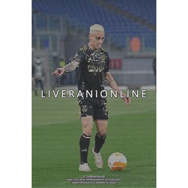 Corradettia/LMedia - AS Roma vs AFC Ajax - football Europa League match 2020/2021 15 April 2021 - Stadio Olimpico, rome, Italy Photo showing: Antony of AFC Ajax seen in action @Corradettia/LMedia/ AGENZIA ALDO LIVERANI SAS