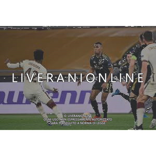 Corradettia/LMedia - AS Roma vs AFC Ajax - football Europa League match 2020/2021 15 April 2021 - Stadio Olimpico, rome, Italy Photo showing: Ryan Gravenberch of AFC Ajax seen in action @Corradettia/LMedia/ AGENZIA ALDO LIVERANI SAS