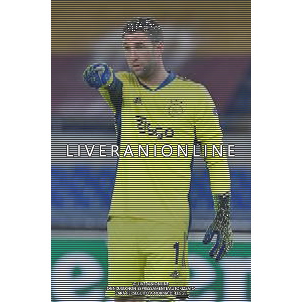 Corradettia/LMedia - AS Roma vs AFC Ajax - football Europa League match 2020/2021 15 April 2021 - Stadio Olimpico, rome, Italy Photo showing: Maarten Stekelenburg of AFC Ajax seen in action @Corradettia/LMedia/ AGENZIA ALDO LIVERANI SAS