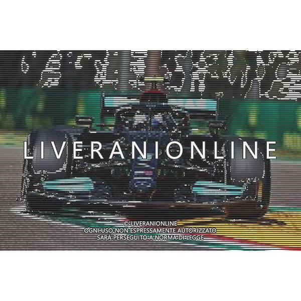 Valtteri Bottas (FIN) Mercedes AMG F1 W12. 16.04.2021. Formula 1 World Championship, Rd 2, Emilia Romagna Grand Prix, Imola, Italy, Practice Day. - www.xpbimages.com, EMail: requests@xpbimages.com © Copyright: Charniaux / XPB Images/ AGENZIA ALDO LIVERANI SAS - ITALY ONLY EDITORIAL USE ONLY - Prove Libere