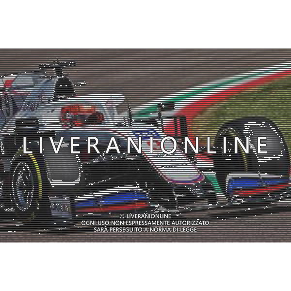 Nikita Mazepin (RUS) Haas F1 Team VF-21. 16.04.2021. Formula 1 World Championship, Rd 2, Emilia Romagna Grand Prix, Imola, Italy, Practice Day. - www.xpbimages.com, EMail: requests@xpbimages.com © Copyright: Batchelor / XPB Images/ AGENZIA ALDO LIVERANI SAS - ITALY ONLY EDITORIAL USE ONLY - Prove Libere
