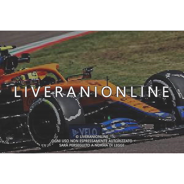 Lando Norris (GBR) McLaren MCL35M. 16.04.2021. Formula 1 World Championship, Rd 2, Emilia Romagna Grand Prix, Imola, Italy, Practice Day. - www.xpbimages.com, EMail: requests@xpbimages.com © Copyright: Batchelor / XPB Images/ AGENZIA ALDO LIVERANI SAS - ITALY ONLY EDITORIAL USE ONLY - Prove Libere