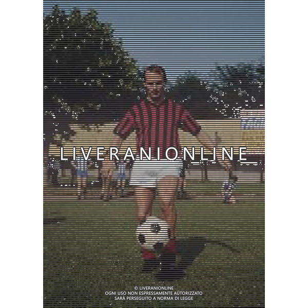 MILAN CALCIO RETROSPETTIVA NELLA FOTO HAMRIN KURT CALCIATORE AGENZIA ALDO LIVERANI SAS