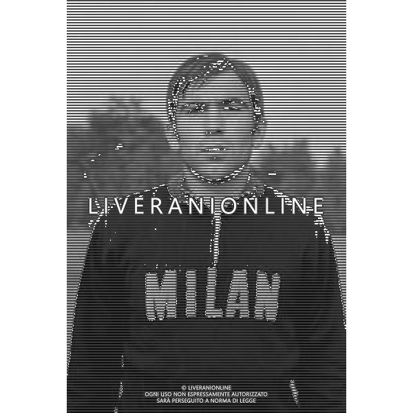 MILAN CALCIO 1968/1969 - RETROSPETTIVA NELLA FOTO WILLIAM VECCHI PORTIERE FOTO CARLO LORENZINI-AGENZIA ALDO LIVERANI SAS