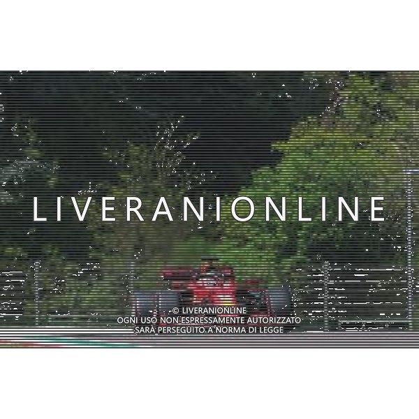 IMOLA AUTODROMO ENZO E DINO FERRARI VENERDI PROVE LIBERE NELLA FOTO CHARLES LECLERC FERRARI ©SANNA / AGENZIA ALDO LIVERANI SAS - 16.04.2021. Formula 1 World Championship, Rd 2, Emilia Romagna Grand Prix, Imola, Italia, Prove Libere