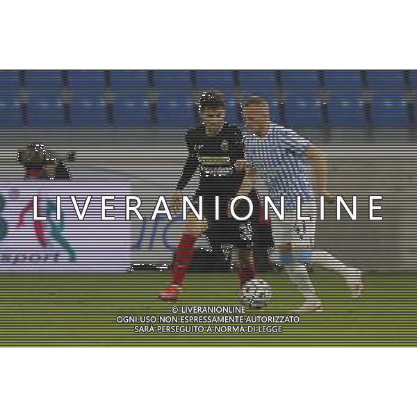 SPAL - ASCOLI Campionato di Calcio Serie BKT 16/04/2021- nella foto: Lorenzo Dickmann(spal ferrara) Caligara Fabrizio (Ascoli) ©Claudio Zamagni/Agenzia Aldo Liverani / AGENZIA ALDO LIVERANI SAS