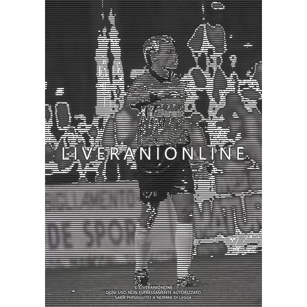 RETROSPETTIVA LUCA MARCHEGIANI CALCIATORE NELLA FOTO LUCA MARCHEGIANI CON LA MAGLIA DEL TORINO CALCIO NELL\'ANNO 1992-1993 AG ALDO LIVERANI SAS