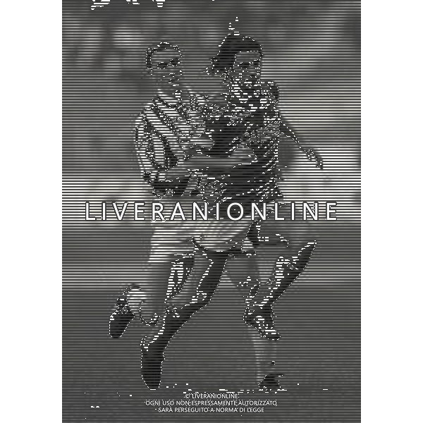 01-12-1996 TORINO CAMPIONATO DI CALCIO SERIE A JUVENTUS BOLOGNA 1-0 NELLA FOTO ALEN BOKSIC E MARCO DE MARCHI AG ALDO LIVERANI SAS