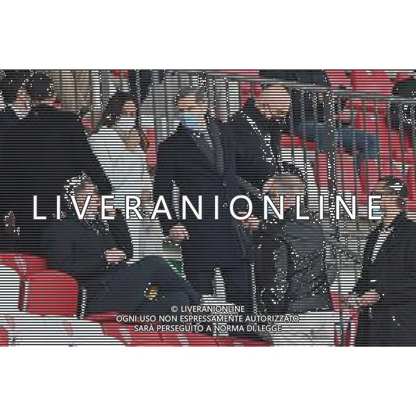 © TVRG Ariedo Braida e Adriano Galliani in tribuna Monza vs Cremonese Campionato Serie BKT - 34a giornata Monza 17-04-2021 U-Power Stadium foto Roberto Garavaglia/ag. Aldo Liverani sas