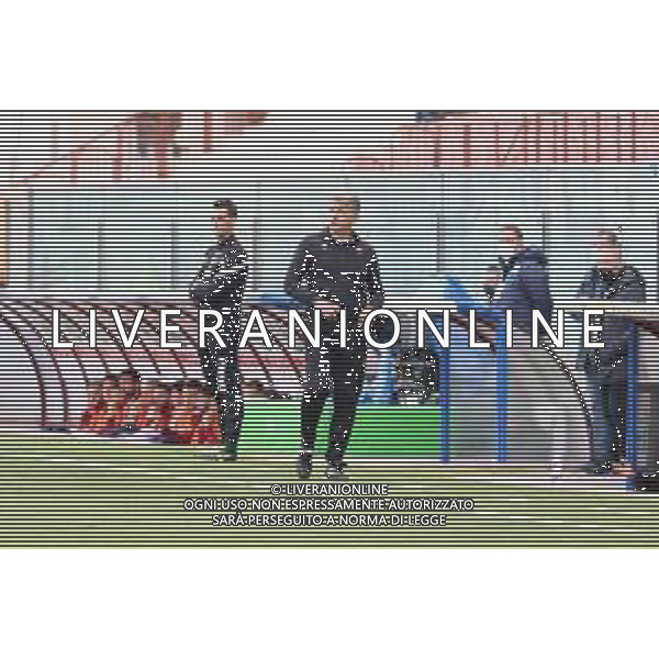 REGGINA - REGGIANA CAMPIONATO CALCIO SERIE BKT 17.04.2021 NELLA FOTO MARCO BARONI ALLENATORE REGGINA ©GAREFFA / AGENZIA ALDO LIVERANI SAS