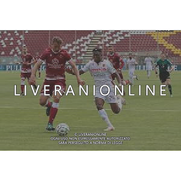 REGGINA - REGGIANA CAMPIONATO CALCIO SERIE BKT 17.04.2021 NELLA FOTO KARGBO AUGUSTUS E THIAGO CIONEK ©GAREFFA / AGENZIA ALDO LIVERANI SAS
