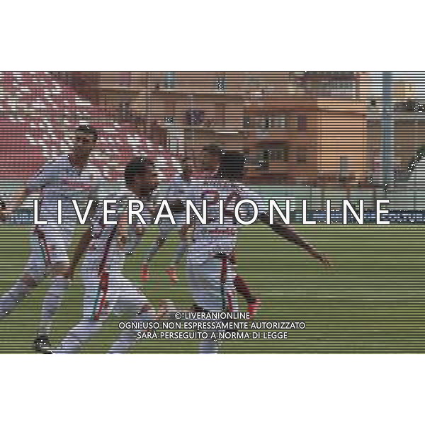 REGGINA - REGGIANA CAMPIONATO CALCIO SERIE BKT 17.04.2021 NELLA FOTO ESULTANZA DOPO IL GOL DEL PAREGGIO DI KARGBO AUGUSTUS ©GAREFFA / AGENZIA ALDO LIVERANI SAS