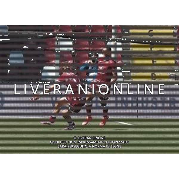 REGGINA - REGGIANA CAMPIONATO CALCIO SERIE BKT 17.04.2021 NELLA FOTO ESULTANZA DOPO IL GOL DI RIGOBERTO RIVAS ©GAREFFA / AGENZIA ALDO LIVERANI SAS