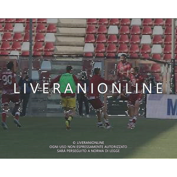 REGGINA - REGGIANA CAMPIONATO CALCIO SERIE BKT 17.04.2021 NELLA FOTO ESULTANZA DOPO IL GOL DI RIGOBERTO RIVAS ©GAREFFA / AGENZIA ALDO LIVERANI SAS