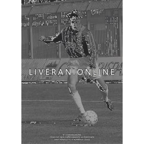 12-04-1992 LUCCA-CAMPIONATO DI CALCIO SERIE B LUCCHESE BRESCIA 1-1 NELLA FOTO PAOLO TRAMEZZANI AG ALDO LIVERANI SAS