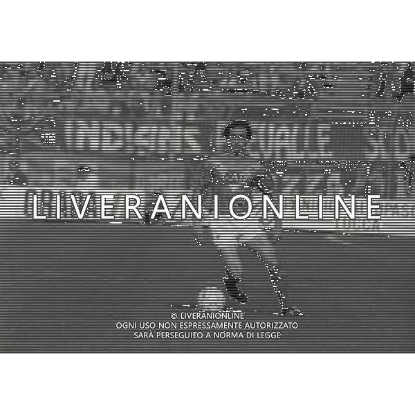 12-04-1992 LUCCA-CAMPIONATO DI CALCIO SERIE B LUCCHESE BRESCIA 1-1 NELLA FOTO STEFANO BONOMETTI AG ALDO LIVERANI SAS