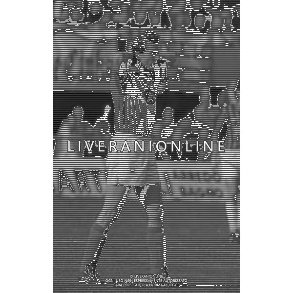 12-04-1992 LUCCA-CAMPIONATO DI CALCIO SERIE B LUCCHESE BRESCIA 1-1 NELLA FOTO MAURIZIO GANZ AG ALDO LIVERANI SAS