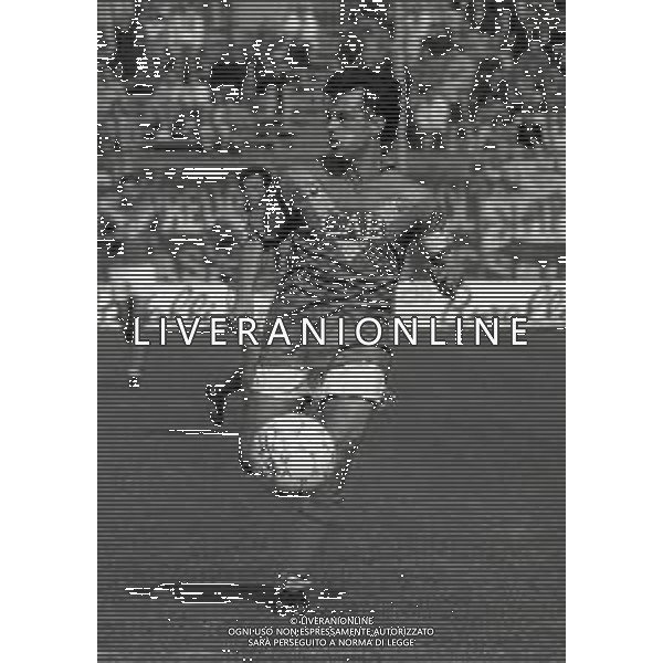 12-04-1992 LUCCA-CAMPIONATO DI CALCIO SERIE B LUCCHESE BRESCIA 1-1 NELLA FOTO SERGIO DOMINI AG ALDO LIVERANI SAS