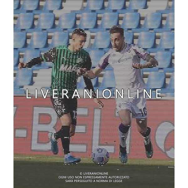 SASSUOLO - FIORENTINA CAMPIONATO CALCIO SERIE A TIM 17.04.2021 NELLA FOTO GAETANO CASTROVILLI E MERT MULDUR ©SANTANDREA/ AGENZIA ALDO LIVERANI SAS