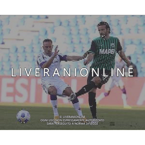 SASSUOLO - FIORENTINA CAMPIONATO CALCIO SERIE A TIM 17.04.2021 NELLA FOTO FRANCK RIBERY E FERRARI GIAN MARCO ©SANTANDREA/ AGENZIA ALDO LIVERANI SAS