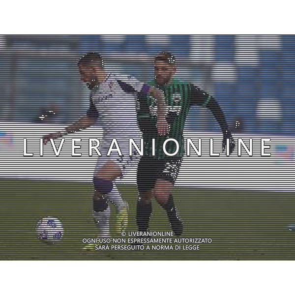 SASSUOLO - FIORENTINA CAMPIONATO CALCIO SERIE A TIM 17.04.2021 NELLA FOTO DOMENICO BERARDI E CRISTIANO BIRAGHI ©SANTANDREA/ AGENZIA ALDO LIVERANI SAS