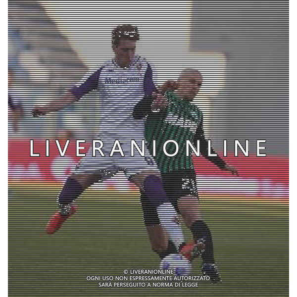 SASSUOLO - FIORENTINA CAMPIONATO CALCIO SERIE A TIM 17.04.2021 NELLA FOTO DUSAN VLAHOVIC E VLAD CHIRICHES ©SANTANDREA/ AGENZIA ALDO LIVERANI SAS